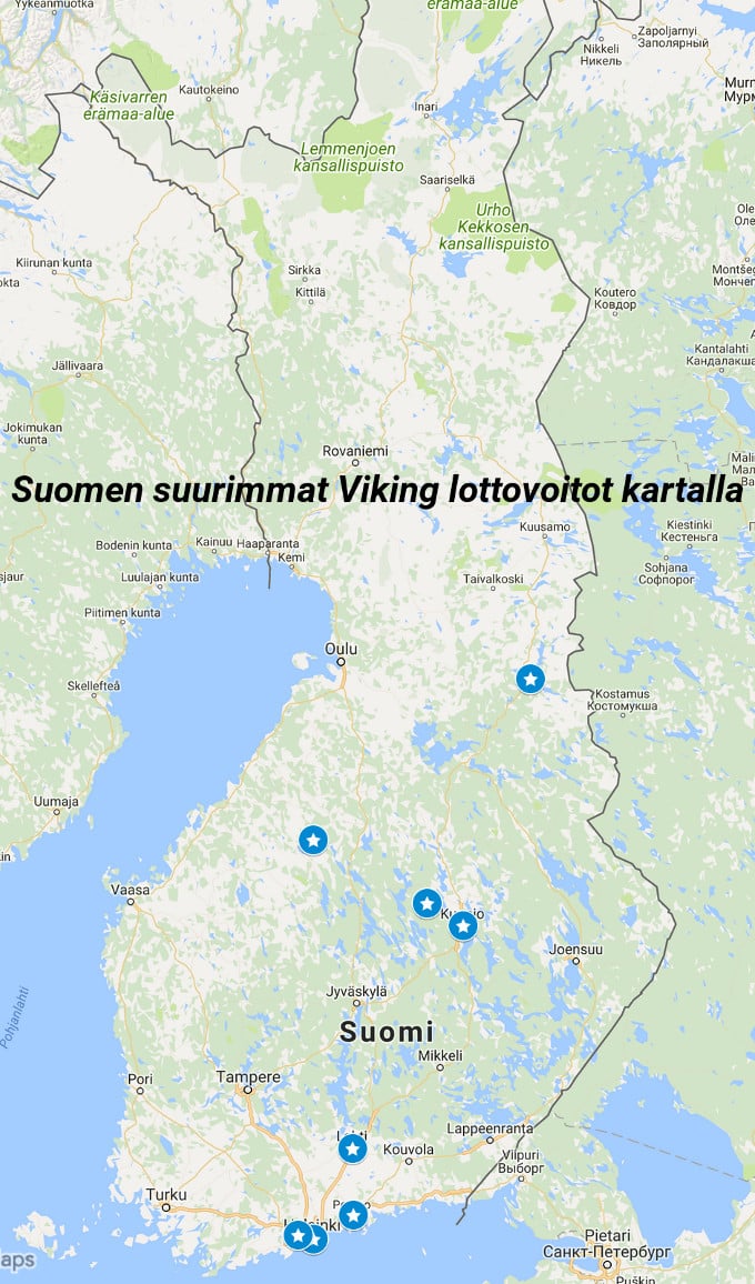 viking lotto voitot kartalla