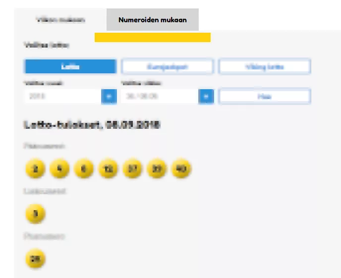 Lotto Tulokset | Tarkista Viralliset Lotto Tulokset tästä 