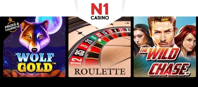 n1 casino pelivalikoima